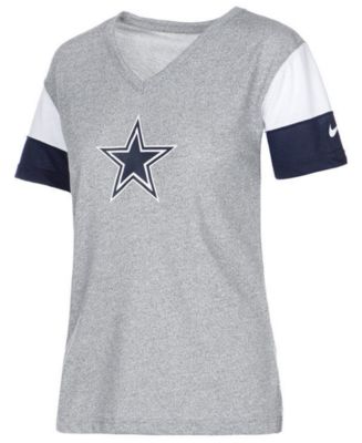 Nike Women's Dallas Cowboys Tri-Fan T-Shirt - Macy's