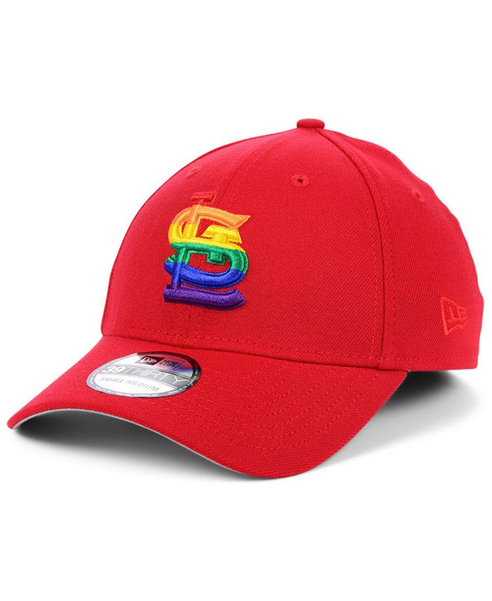 New Era St. Louis Cardinals Pride 39THIRTY Stretch Fitted Cap - Macy's