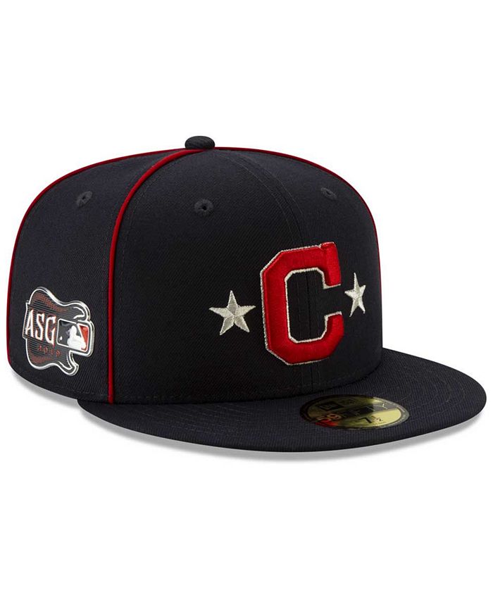 New Era Little Boys Cleveland Indians 2019 All Star Game Patch 59FIFTY ...