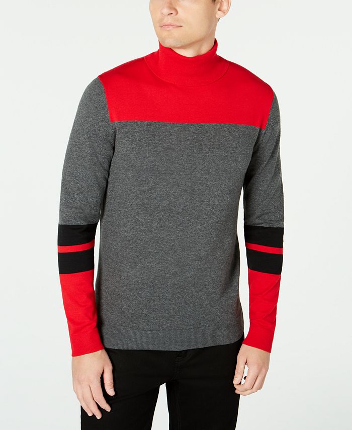 Alfani men's turtleneck discount sweater