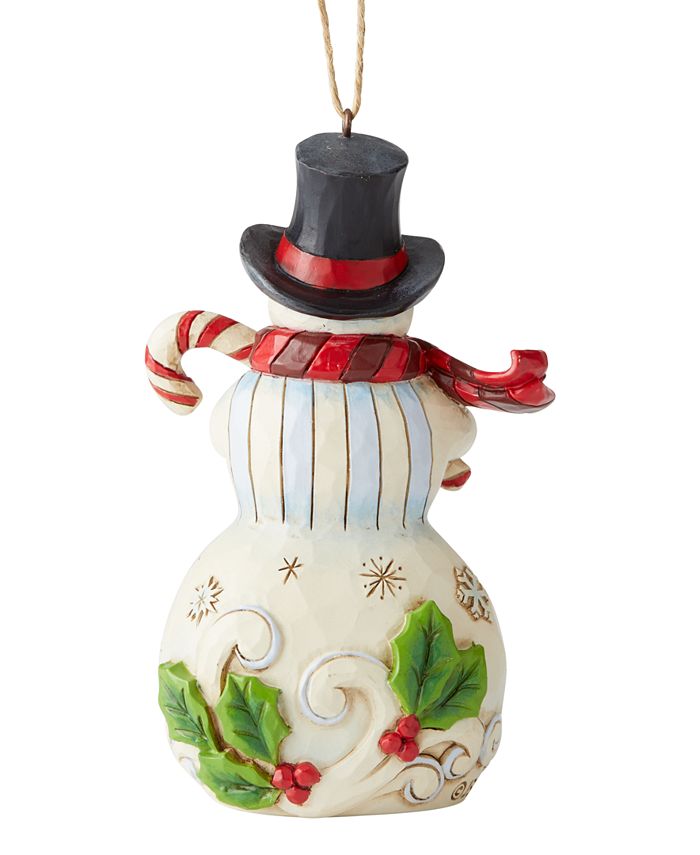 Jim Shore Snowman With Candy Cane