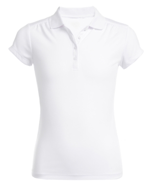 Nautica Big Girls Sensory Friendly Polo Shirt