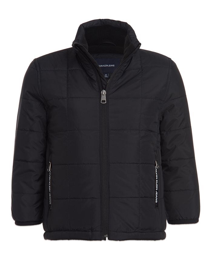 boys fleece lined jacket