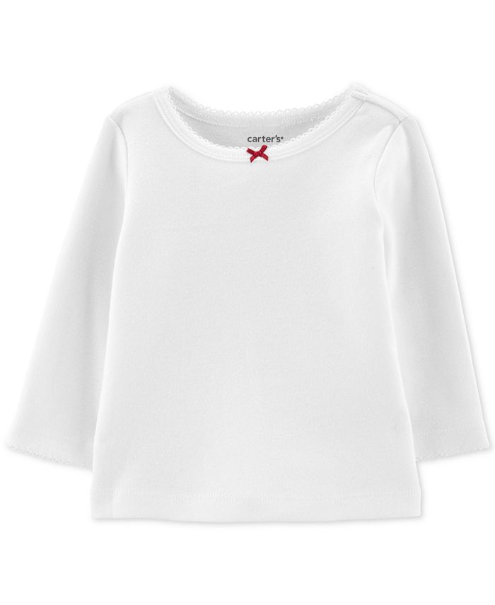 Carter's Baby Girls 3Pc. Crewneck TShirt, OwlPrint Corduroy Jumper