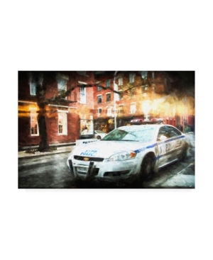 Trademark Global Philippe Hugonnard Nypd Police Canvas Art In Multi