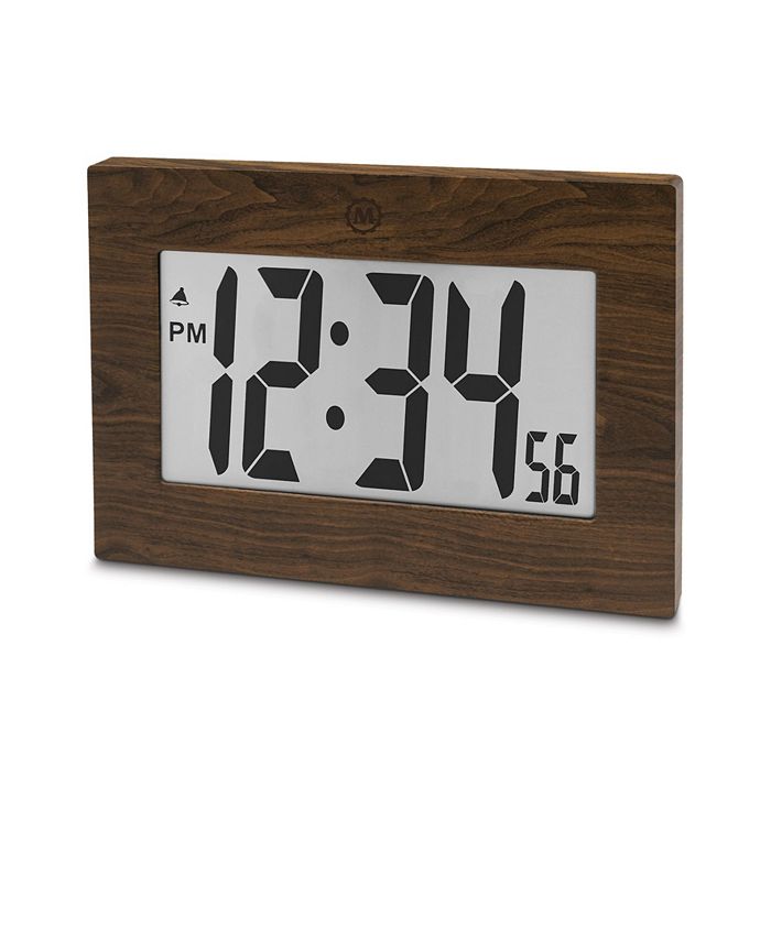 Marathon Large Digital Wall Clock Macy's