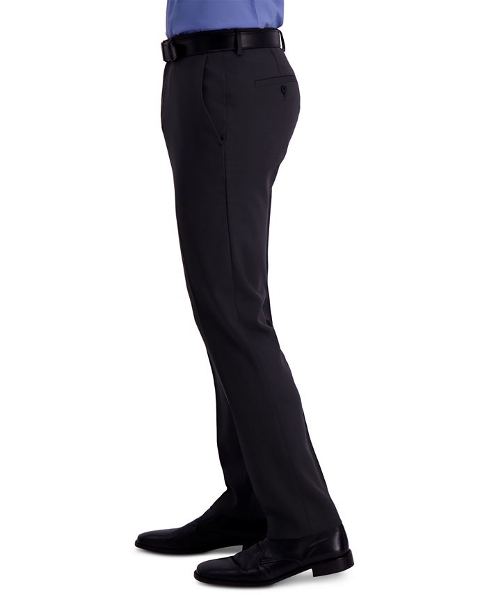 Kenneth Cole Reaction - Men's Slim-Fit Stretch Gabardine Dress Pants