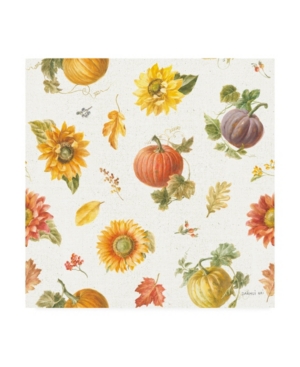 Trademark Global Danhui Nai Floursack Autumn Pattern I Canvas Art In Multi