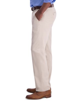 Men’s Iron Free Premium Khaki Classic-Fit Flat-Front Pant