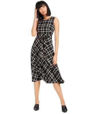 macy's calvin klein midi dresses