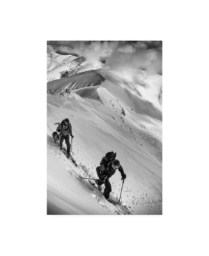 Trademark Global Matej Rumansky Ski Mountaineering Canvas Art In Multi