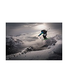 Sandi Bertoncelj Backcountry Skiing Canvas Art - 20" x 25"
