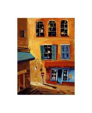 Trademark Global Patricia A. Reed Bistro Le Clec Canvas Art In Multi