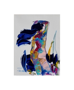 Trademark Global Tadeo Zavaleta Dancing The Blues Canvas Art In Multi