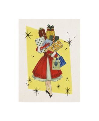 Grace Popp Vintage Christmas II Canvas Art - 19.5" x 26"