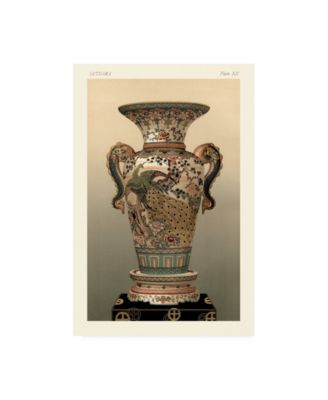Trademark Global George Audsley Satsuma Vase Pl. XII Canvas Art - 15.5" x 21"