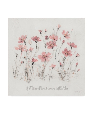 Trademark Global Lisa Audit Wildflowers Iii Pink Mothers Canvas Art In Multi