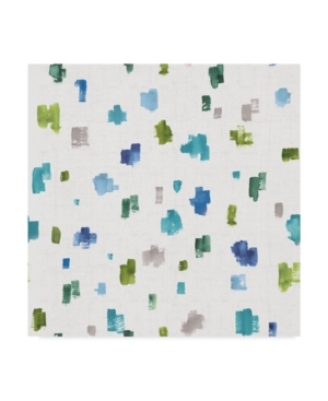 Lisa Audit Blue and Green Garden Step 05B Canvas Art - 15