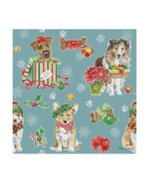 Beth Grove Holiday Paws Step 03B Canvas Art - 15