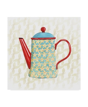 Trademark Global Grace Popp Sweet Teapot Vi Canvas Art In Multi