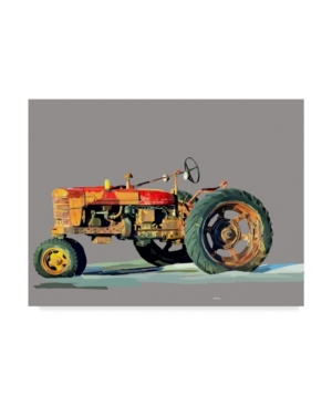 Shop Trademark Global Emily Kalina Vintage Tractor Iii Canvas Art In Multi