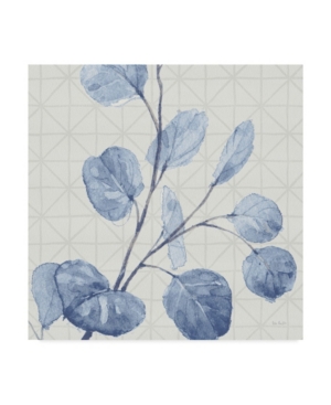 Trademark Global Lisa Audit Mixed Greens Li Blue Canvas Art In Multi