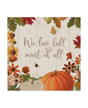 Katie Pertiet Fall Garden Ii Canvas Art - 15