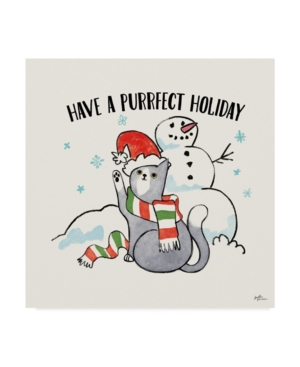 Janelle Penner Santa Paws Iii Canvas Art - 15