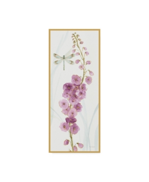 Trademark Global Lisa Audit Rainbow Seeds Flowers Vii Dragonfly Canvas Art In Multi