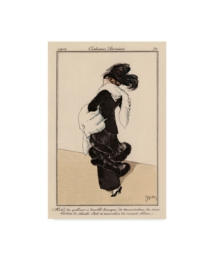Trademark Global Unknown Vintage French Fashion I Canvas Art In Multi