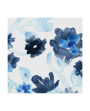 June Erica Vess Blue Gossamer Garden Iii Canvas Art - 15