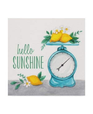 Trademark Global Gabrielle Mcclure Lemon Scale I Canvas Art In Multi