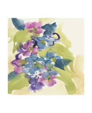 Trademark Global Chris Paschke Cool Spring Bouquet 2 Canvas Art In Multi