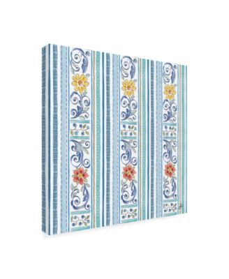 Trademark Global Daphne Brissonnet Morning Bloom Pattern V Canvas Art - 15.5" x 21"