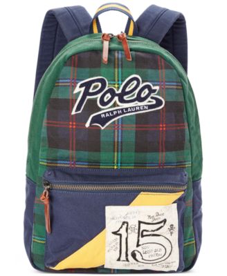 polo ralph lauren canvas backpack