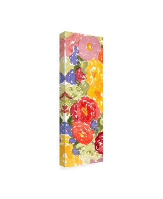 Trademark Global Dianne Miller Zinnia Array I Canvas Art - 37" x 49"