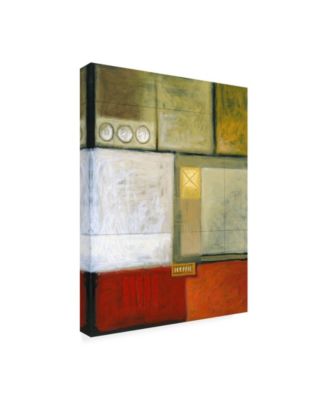 Trademark Global Pablo Esteban Ladder Shape Pattern Canvas Art - 19.5" x 26"