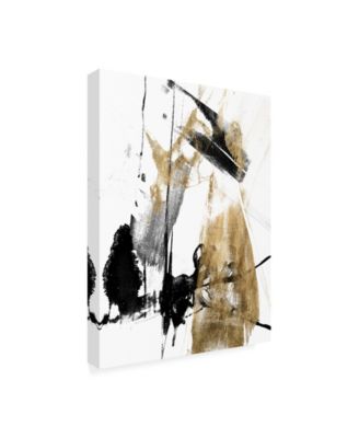 Jennifer Goldberger Glam and Black II Canvas Art - 36.5" x 48"
