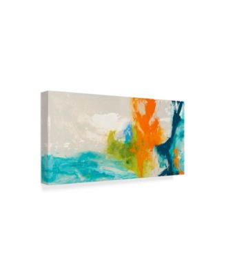 Trademark Global Sisa Jasper Tidal Abstract I Canvas Art - 20" x 25"