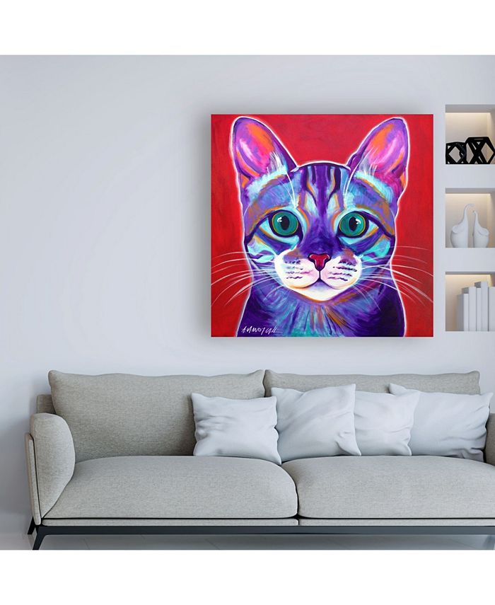 Trademark Global DawgArt Cat Surprise Canvas Art - 36.5