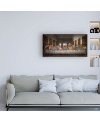 Leonardo Da Vinci The Last Supper Da Vinci Canvas Art - 19.5" x 26"