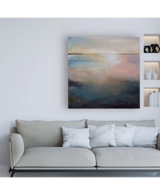 Karen Hal Listen to the Silence Abstract Canvas Art - 36.5" x 48"