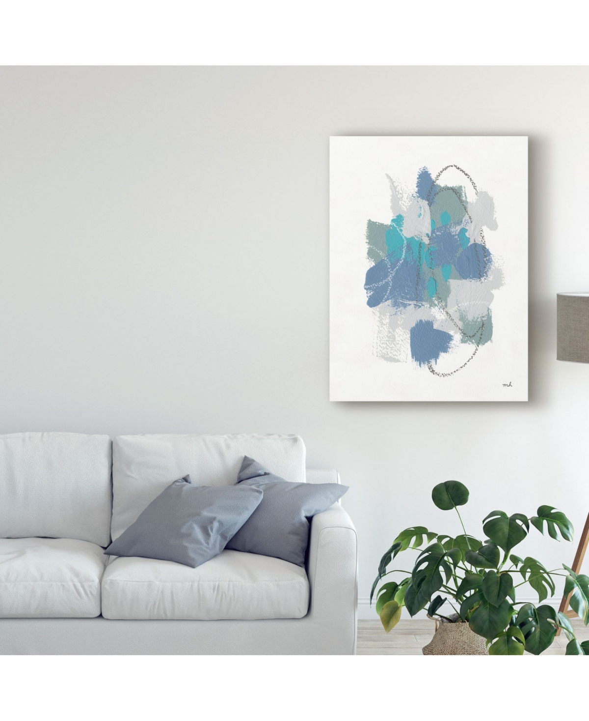 Moira Hershey Waterfall Ii Canvas Art -