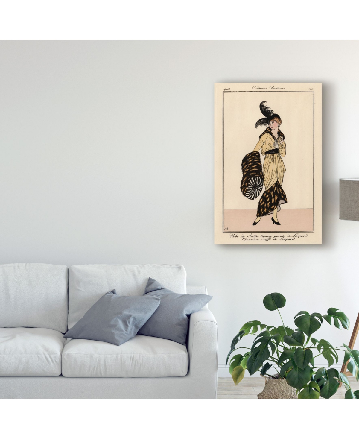Unknown Vintage French Fashion Ii Canvas Art -