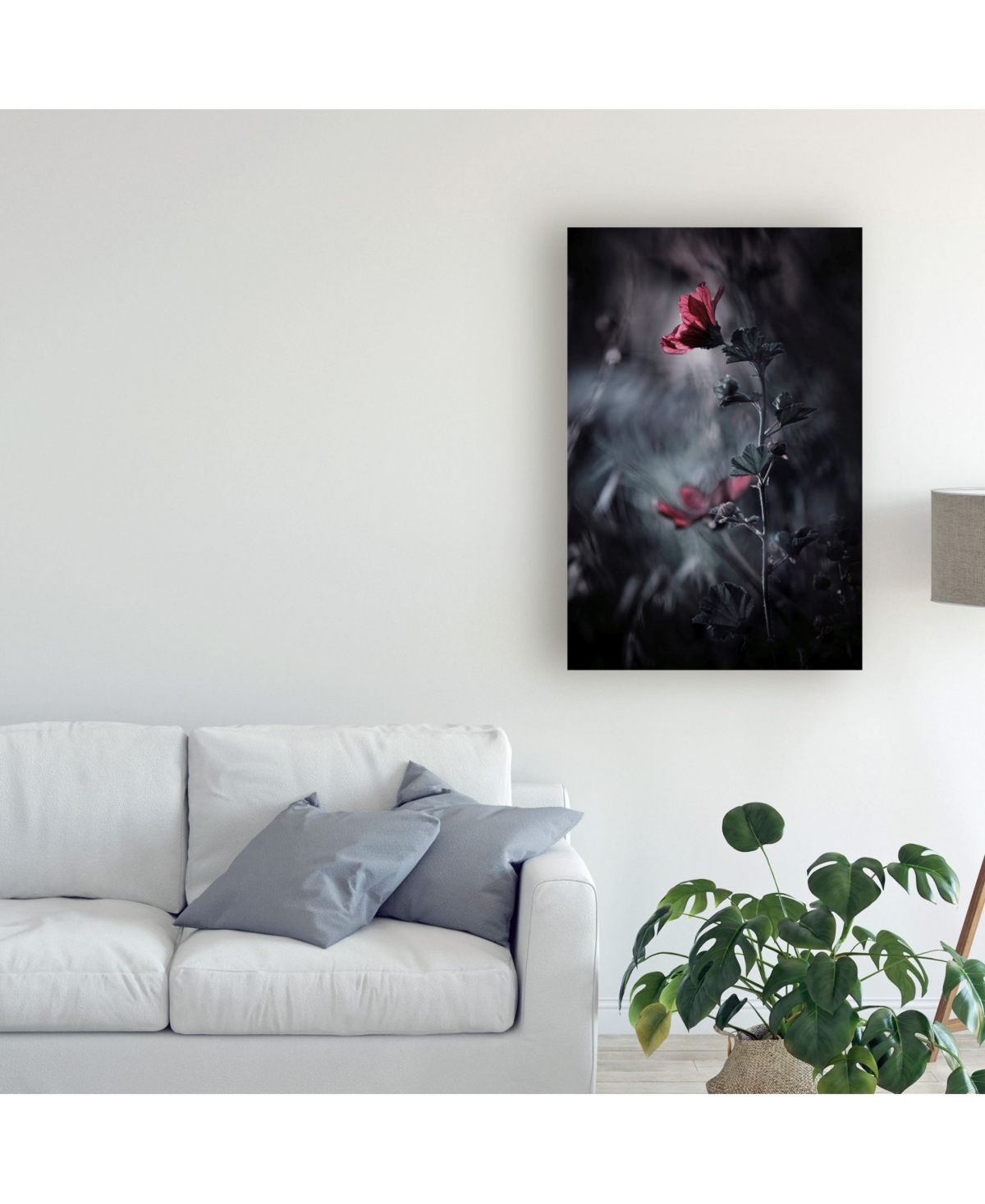 Fabien Bravin Passion Reds Canvas Art -