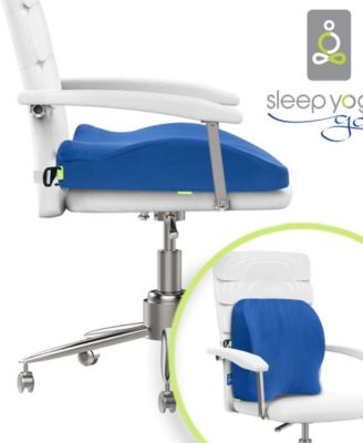 Sleep Yoga GO Memory Foam Oversized Seat Cushion