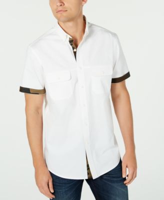 macys mens short sleeve shirts