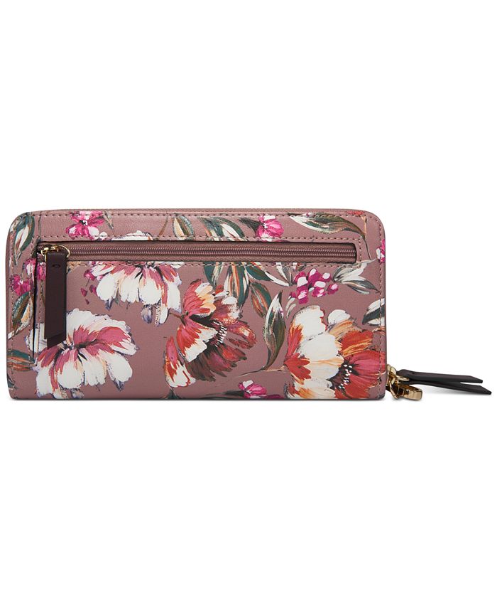 Sac à main Zippé City Flore Lancaster 423-49 Rose - In - Champagne