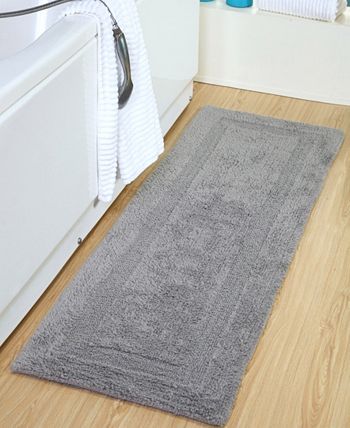 Avanti Linens Dotted Circles Bath Rug - 24" X 60" Oversized Cotton Bathroom Mat, Skid Resistant, Machine Washable - View #7