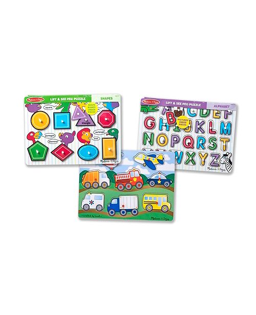 melissa and doug alphabet peg puzzle